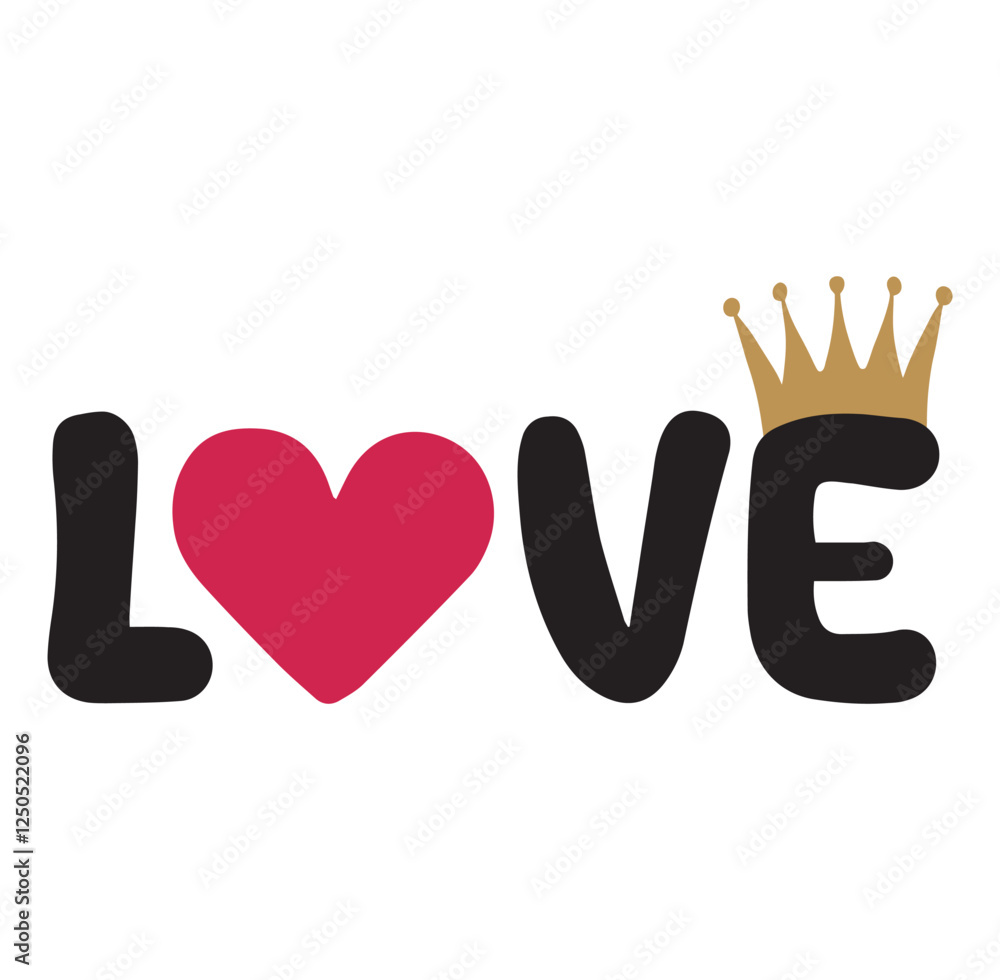 Valentine Heart Love Vector illustration, Happy Valentines Day Clipart Design Valentine Heart Love Vector illustration, Happy Valentines Day Clipart Design