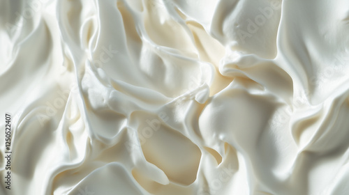 Whipping cream background