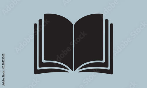 stacked books vector illustration book, icon set, stack, illustration, note pad, symbol, vector, icon symbol, bookstore, brochure, data, document, education, learning, library, literature, open, page,