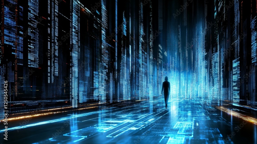 Digital City Cyberpunk Futuristic Alley Digital City Cyberpunk Futuristic Alley
