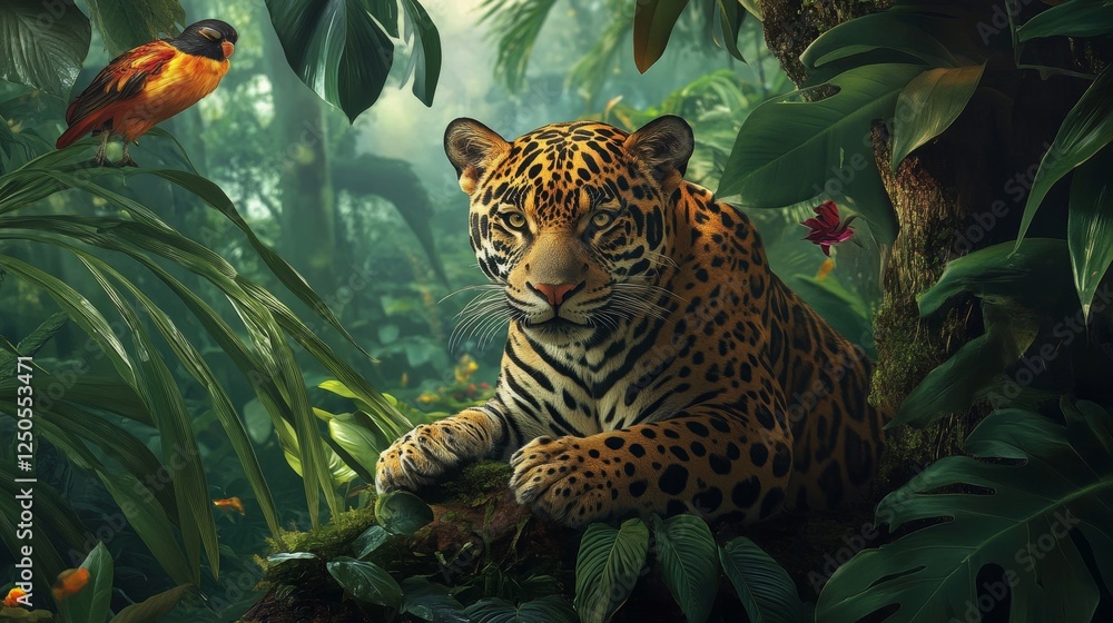 Fototapeta premium jungle, wildlife, nature, animals