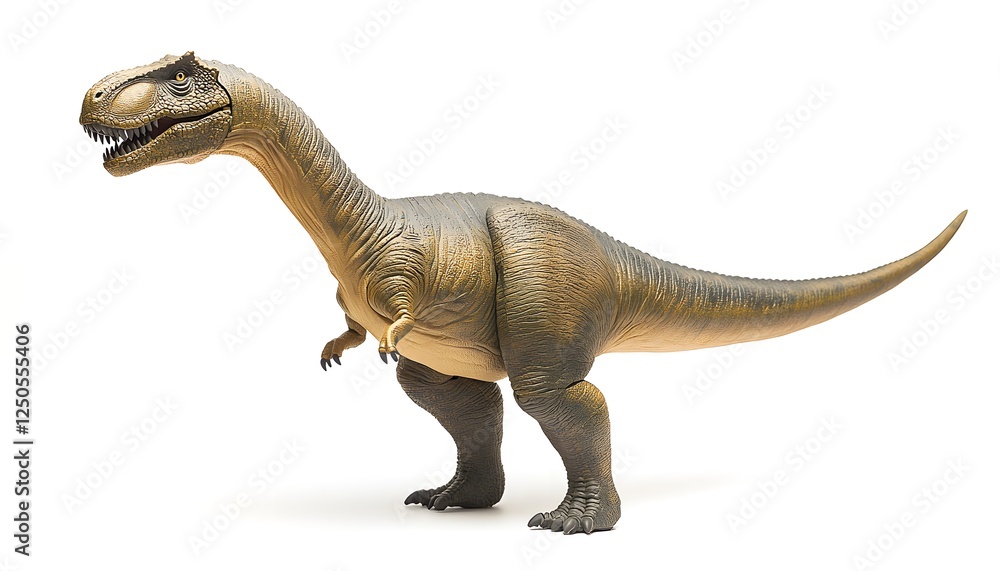 A detailed model of a Tyrannosaurus Rex dinosaur A detailed model of a Tyrannosaurus Rex dinosaur
