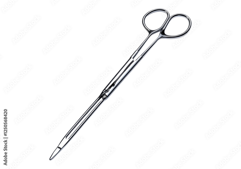 Surgical laparoscopic knot pusher. Surgical laparoscopic knot pusher.