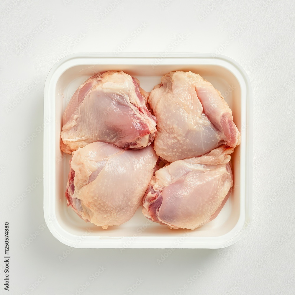 Raw Chicken Thighs Food Package top meat Raw Chicken Thighs Food Package top meat