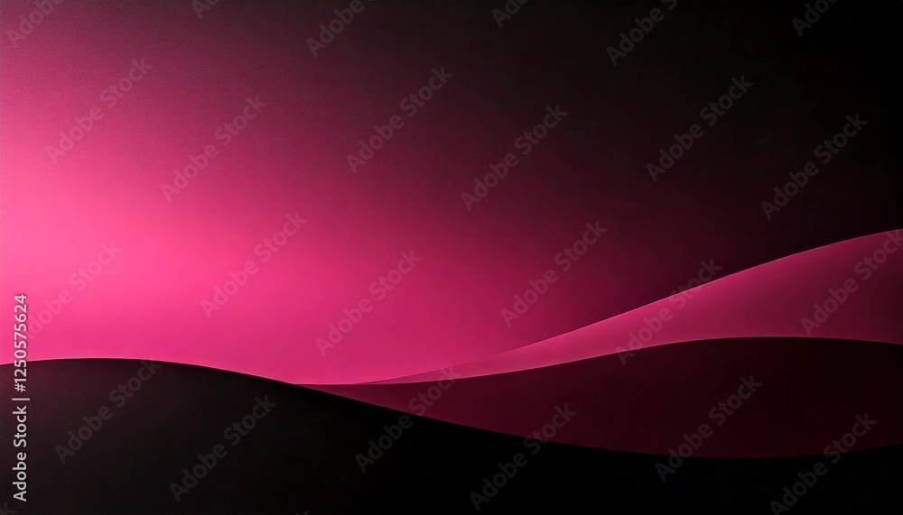 Fototapeta premium ピンクの流線 エレガントでモダンな光のデザイン 背景 