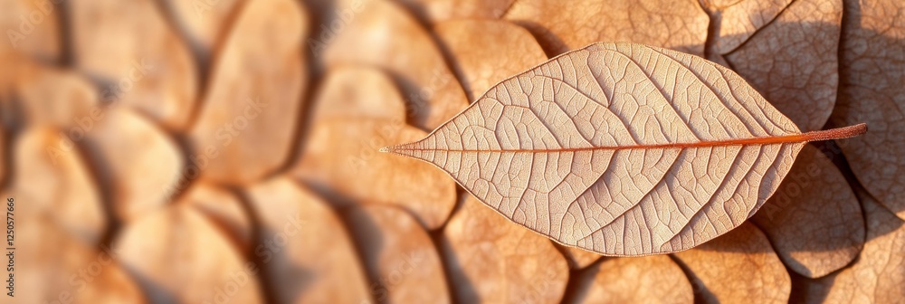 Fototapeta premium Contemporary Nature Design Backlit Botanical Leaf Veins in Fine Detail for Sustainable Decor and Scientific Visualization - Ideal for Modern Eco-friendly Branding