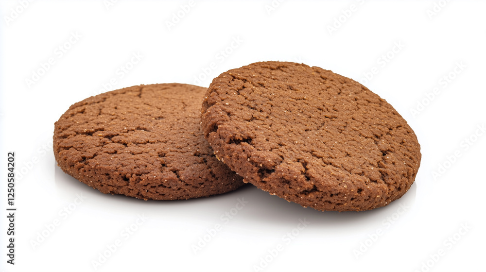 Gingerbread cookies isolated on white background Gingerbread cookies isolated on white background
