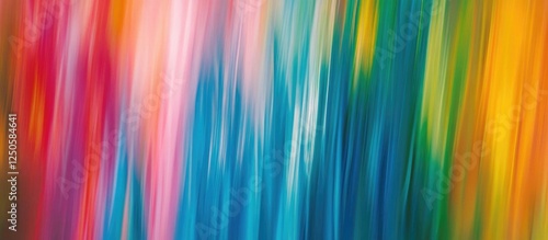 Wallpaper Mural Vibrant multicolored vertical motion blur abstract background for modern artistic design and creative presentations. Torontodigital.ca