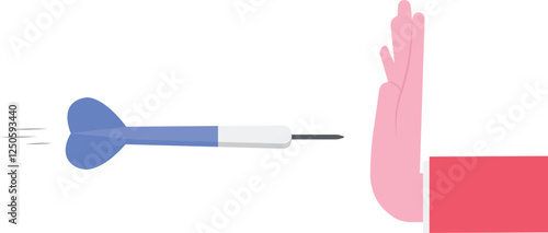 Social media illustration, business concept, web design

