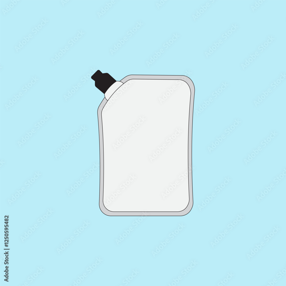 Soft flask bottles vector illustration on blue background. Hydration packs. Running, hiking sport equipment Soft flask bottles vector illustration on blue background. Hydration packs. Running, hiking sport equipment
