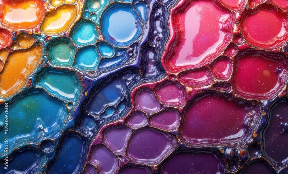 Colorful abstract bubbles texture background Colorful abstract bubbles texture background