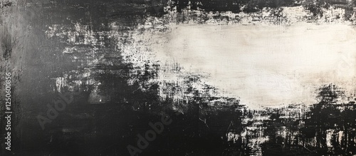 Wallpaper Mural Textured black and white grunge background with abstract patterns suitable for artistic or design purposes. Torontodigital.ca