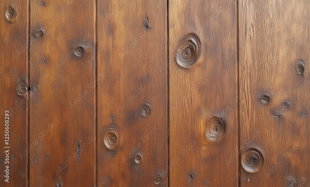Textured wooden wall with natural finish Textured wooden wall with natural finish
