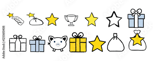 Gift, Prize & Reward Icons 🎉 Best Vector Collection