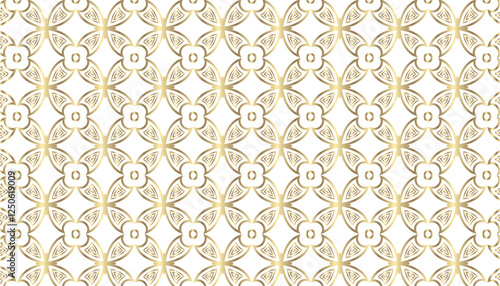 Shimmering Metallic Geomrtric Decorative Background for Print