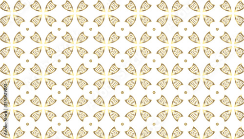 Shimmering Metallic Geomrtric Decorative Background for Print