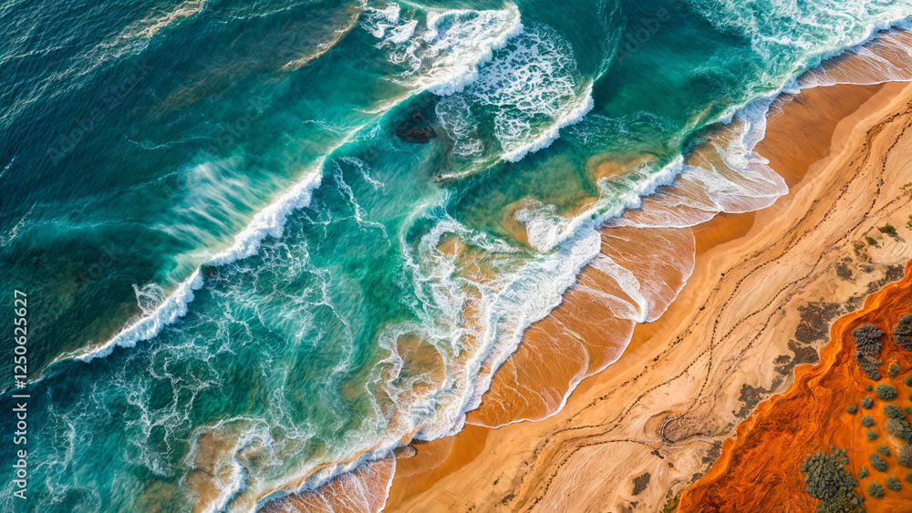 High-resolution 4K abstract wallpaper featuring vibrant teal and orange colors with dynamic shapes and intricate textures for a colorful and modern background ... High-resolution 4K abstract wallpaper featuring vibrant teal and orange colors with dynamic shapes and intricate textures for a colorful and modern background ...
