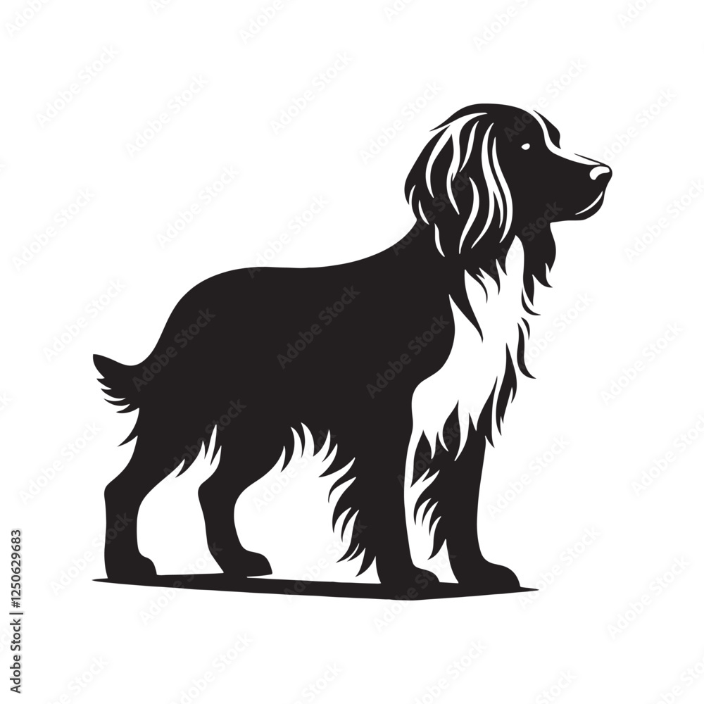 Dynamic Brittany silhouette perfect for stylish design concepts - Brittany illustration - minimal Brittany vector - dog silhouette
Dynamic Brittany silhouette perfect for stylish design concepts - Brittany illustration - minimal Brittany vector - dog silhouette