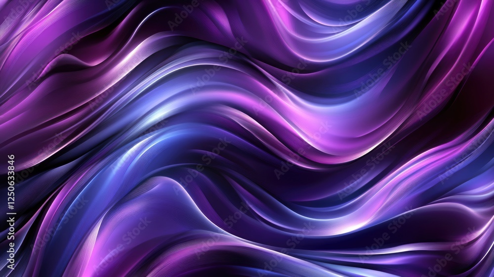 Vibrant Purple Blue Gradient Waves Flowing Smoothly in an Abstract Background with Glowing Textures and Striking Light Effects Vibrant Purple Blue Gradient Waves Flowing Smoothly in an Abstract Background with Glowing Textures and Striking Light Effects