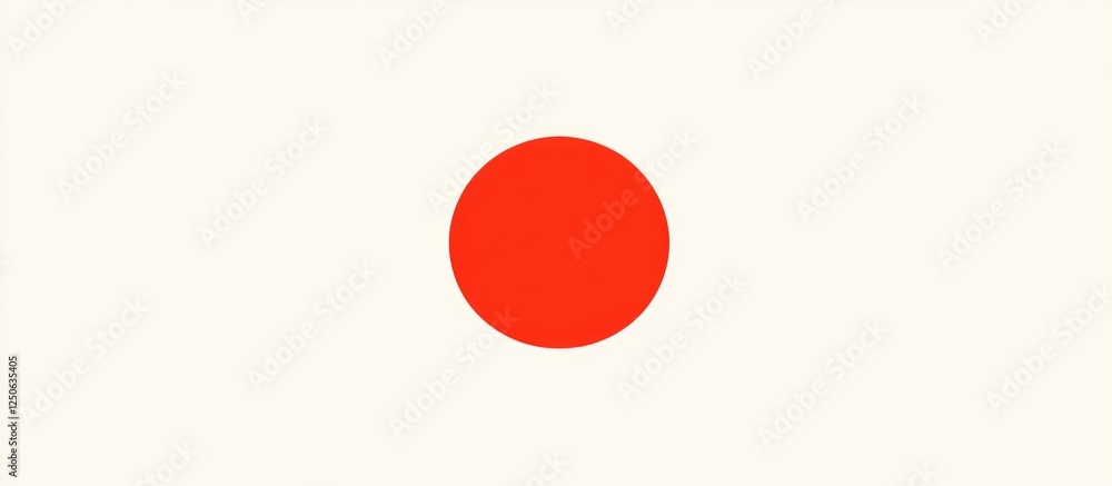 Minimalist design featuring a bold red circle on a subtle white background, perfect for artistic and modern graphic applications. Minimalist design featuring a bold red circle on a subtle white background, perfect for artistic and modern graphic applications.