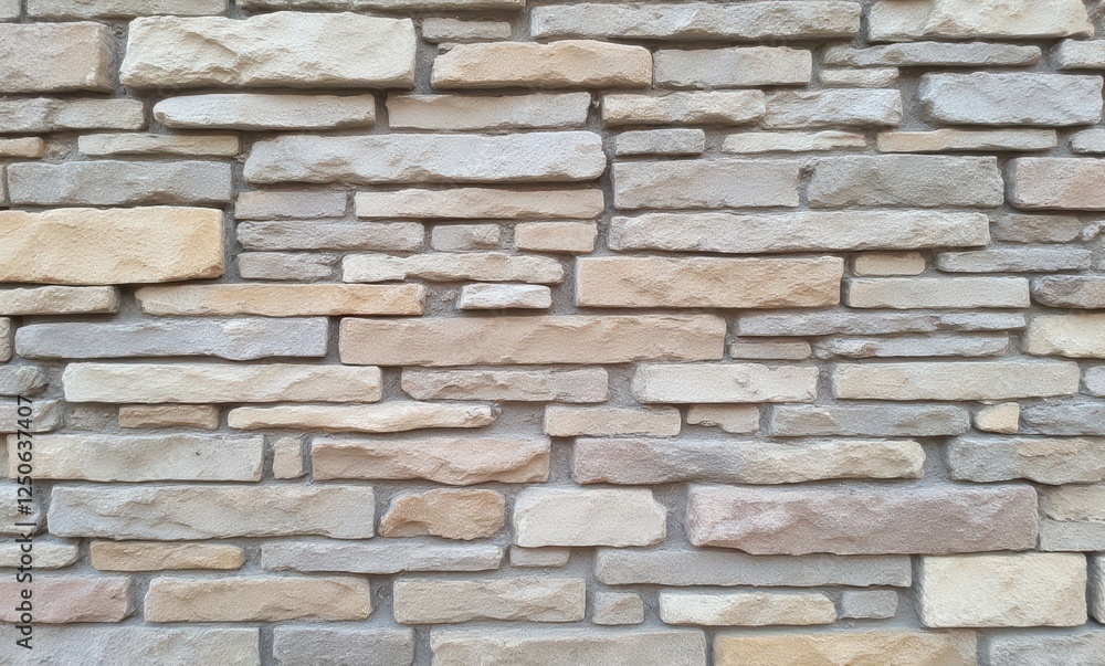 Neutral-toned brick wall texture Neutral-toned brick wall texture