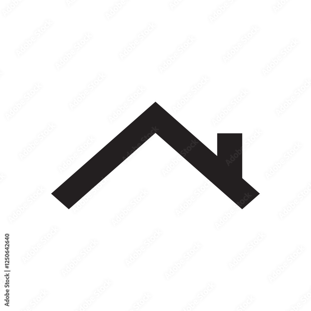 Fototapeta premium roof icon
