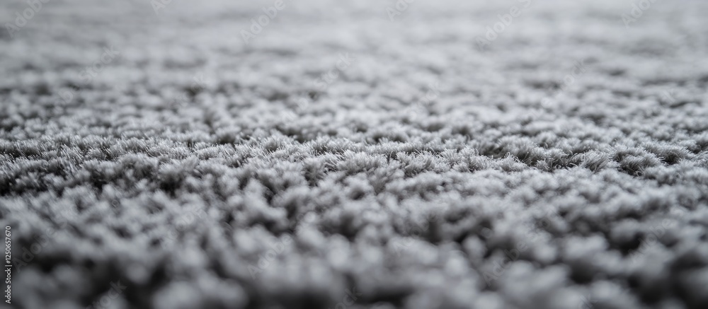 Soft gray carpet texture with plush fibers creating an abstract background in neutral tones for interior design and decor themes. Soft gray carpet texture with plush fibers creating an abstract background in neutral tones for interior design and decor themes.