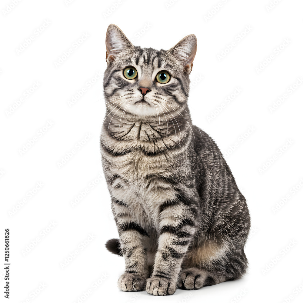 Fototapeta premium Cat Vector design with a white background 