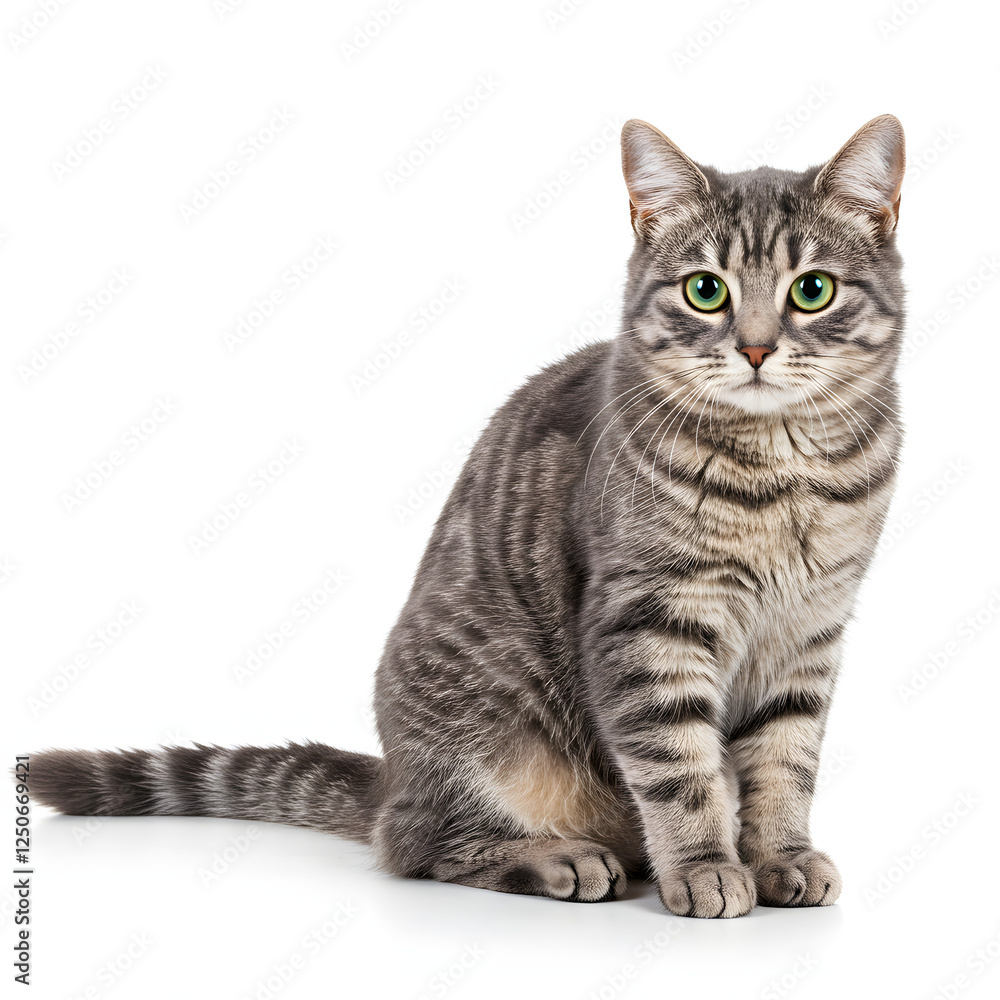 Fototapeta premium Cat Vector design with a white background 