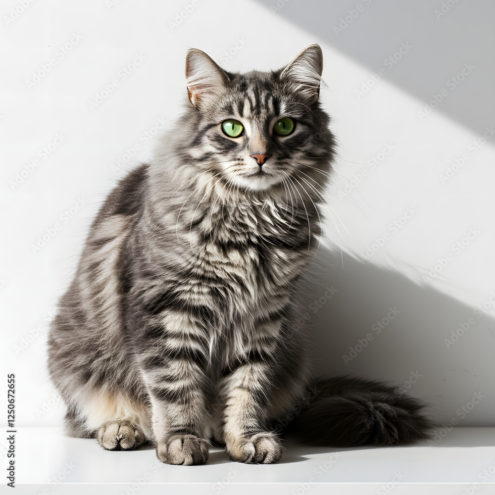 Cat Vector design with a white background Cat Vector design with a white background