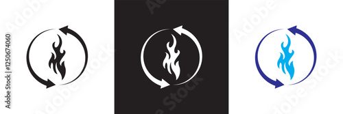 Metabolism icon. isolated on white and black background. vector illustration. EPS 10