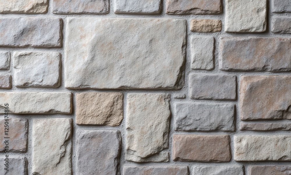 Textured stone wall with varied colors Textured stone wall with varied colors