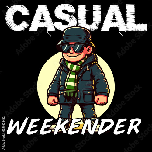 illustration vector graphic of Football fans ultras hooligan casual design for logo, t-shirt, etc