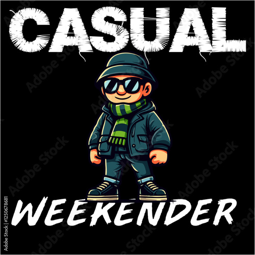 illustration vector graphic of Football fans ultras hooligan casual design for logo, t-shirt, etc