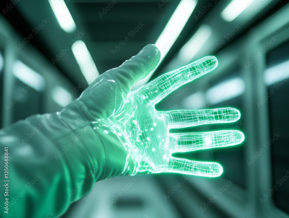 Futuristic Sci-Fi Decor Glowing Green Alien Hand in Digital Panel Room for Alien Abduction Day and Spring Event Styling - Tech-Themed Gatherings and Innovative Visual Storytelling Futuristic Sci-Fi Decor Glowing Green Alien Hand in Digital Panel Room for Alien Abduction Day and Spring Event Styling - Tech-Themed Gatherings and Innovative Visual Storytelling
