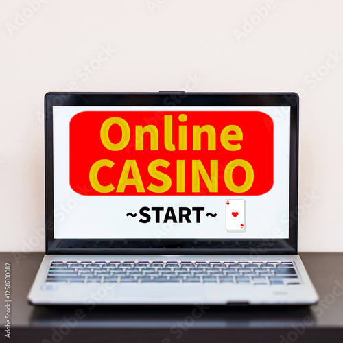 Foto オンラインカジノ による 違法賭博 が 社会問題 になっている 【 online casino 】