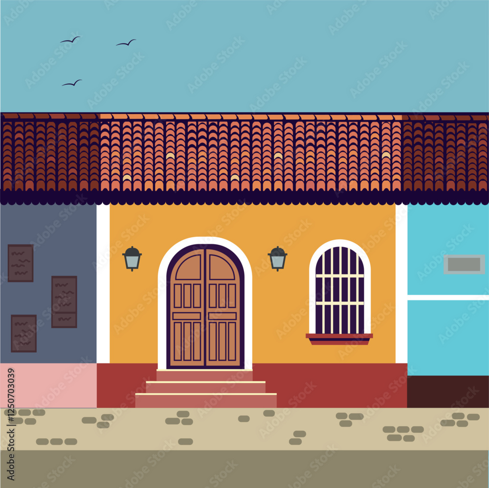 Obraz premium Casa colonial