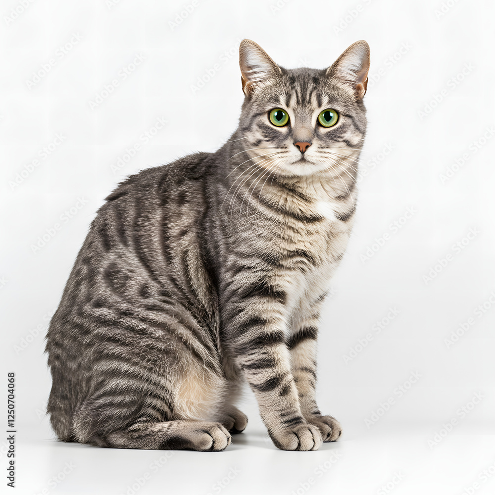 Cat Vector design with a white background Cat Vector design with a white background