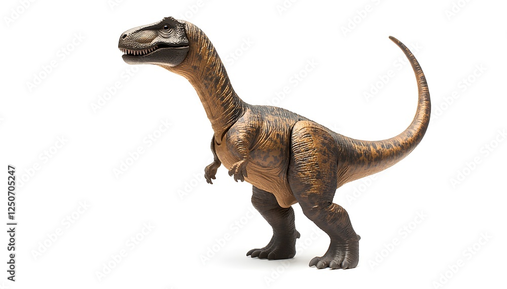 Brown Tyrannosaurus Rex Dinosaur Toy Model Brown Tyrannosaurus Rex Dinosaur Toy Model