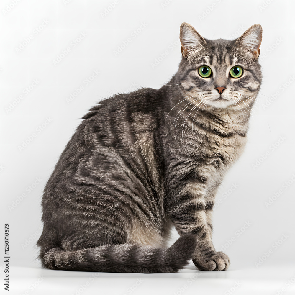 Cat Vector design with a white background Cat Vector design with a white background