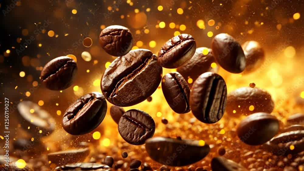 A closeup of coffee beans showcases their rich texture and aromatic potential when brewed, appealing to baristas and enthusiasts with their diverse flavor profile that excites the senses A closeup of coffee beans showcases their rich texture and aromatic potential when brewed, appealing to baristas and enthusiasts with their diverse flavor profile that excites the senses