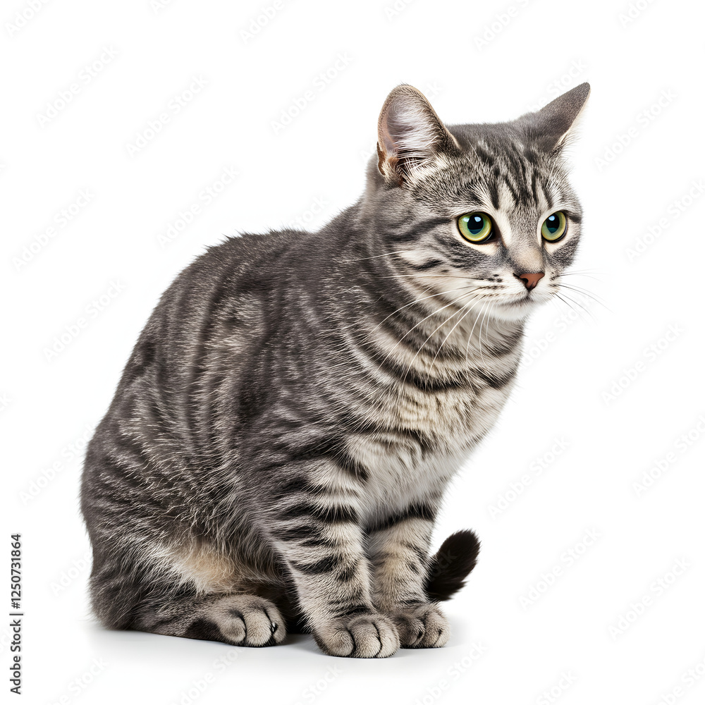 Cat Vector design with a white background Cat Vector design with a white background