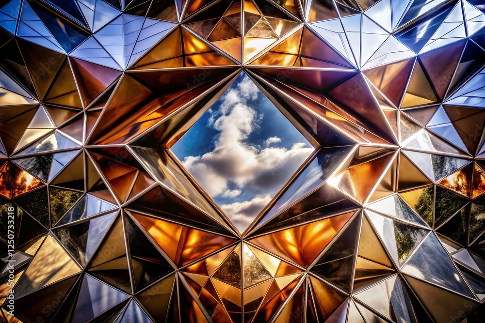 Fototapeta premium abstract glass background