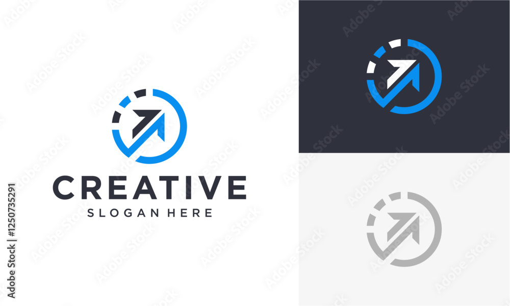 abstract arrow vector logo abstract arrow vector logo