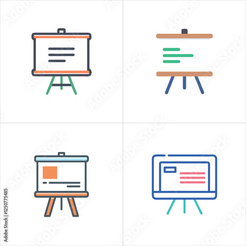 Whiteboard 3d icon 