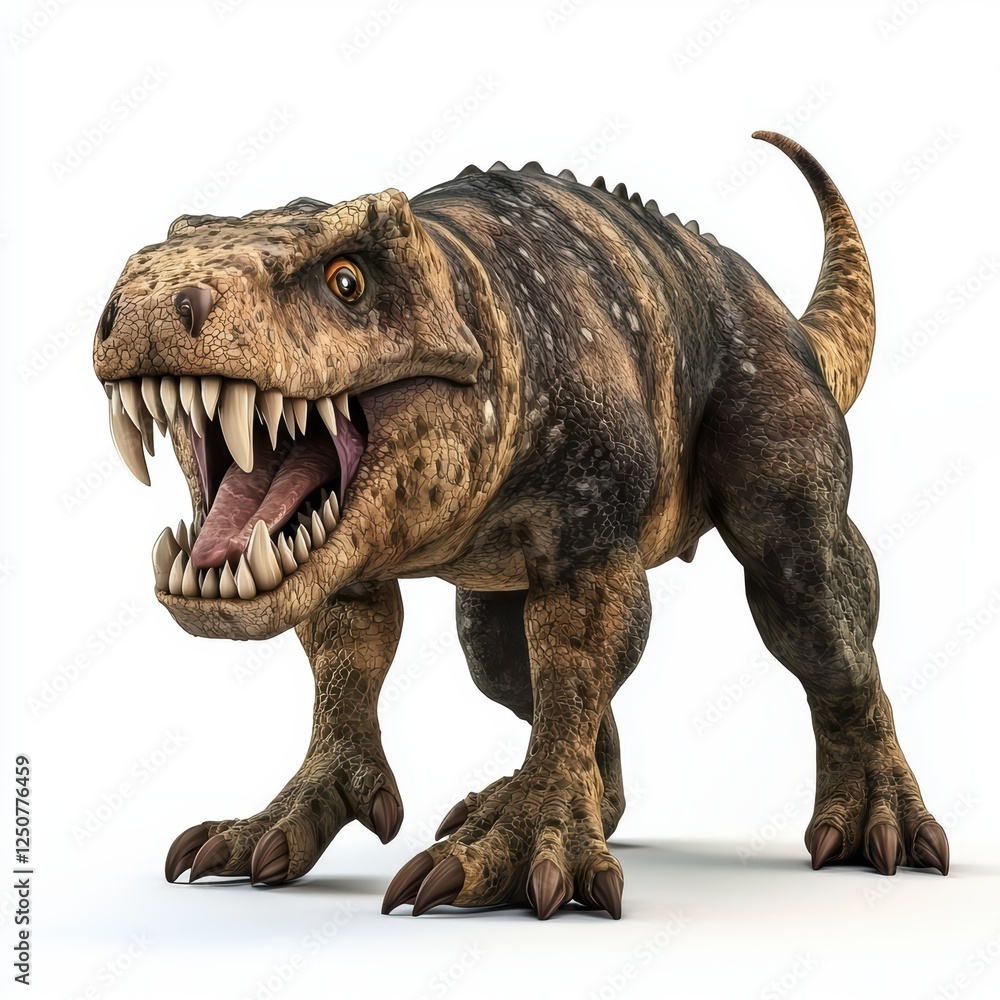 3D icon cartoon of a prehistoric dog-like creature andrewsarchus isolated on white 3D icon cartoon of a prehistoric dog-like creature andrewsarchus isolated on white