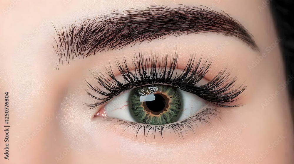 Captivating Lashes A Vibrant Eye and Natural Beauty Showcasing Intricate Mascara Application for Enhancing Elegant Feminine Aesthetics Captivating Lashes A Vibrant Eye and Natural Beauty Showcasing Intricate Mascara Application for Enhancing Elegant Feminine Aesthetics
