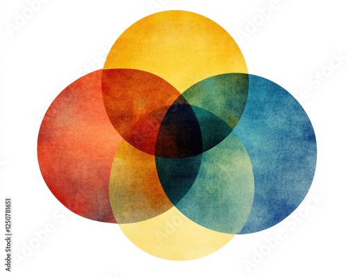 Exploring Shared Interests: A Creative Venn Diagram Depicting Common Ground Between Three Groups