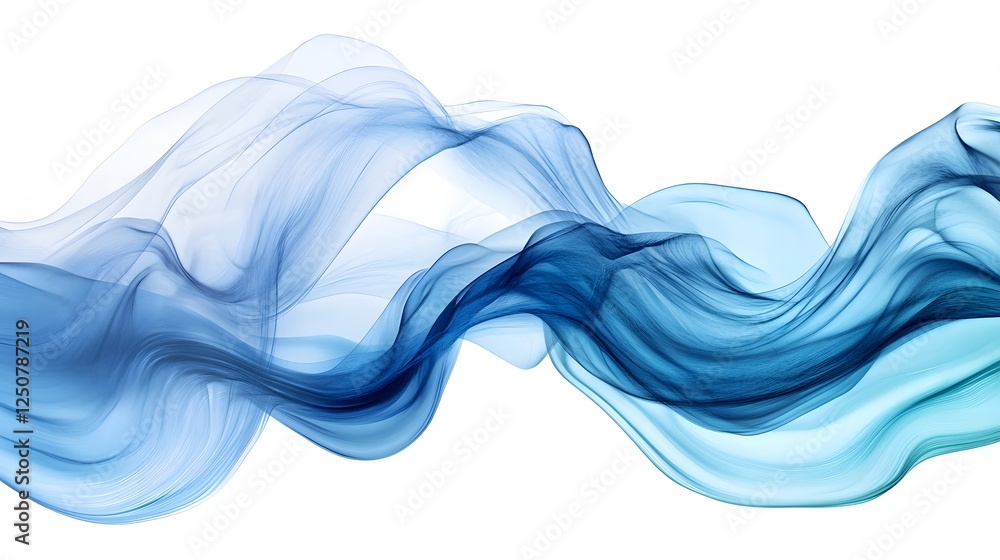 Captivating abstract background featuring mesmerizing blue fluid waves flowing with elegant curves and dynamic motion creating a serene calming and visually enchanting visual experience Captivating abstract background featuring mesmerizing blue fluid waves flowing with elegant curves and dynamic motion creating a serene calming and visually enchanting visual experience