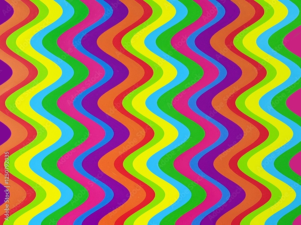 Abstract wave-shaped background with vibrant colors Abstract wave-shaped background with vibrant colors